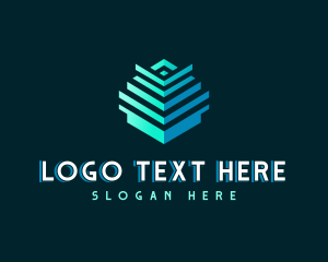 Modern - Software Cube System logo design