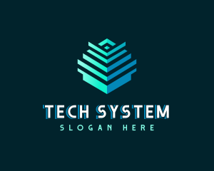 Software Cube System logo design