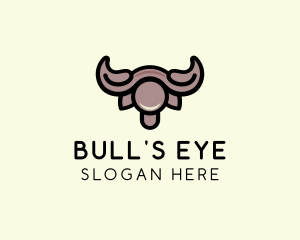 Bull - Wildlife Bull Horns logo design