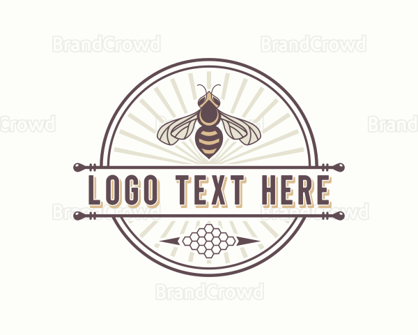 Beekeeper Wasp Honey Logo