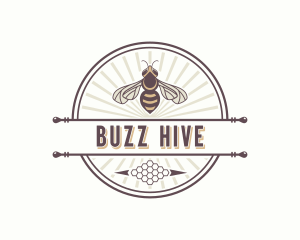 Wasp - Beekeeper Wasp Honey logo design
