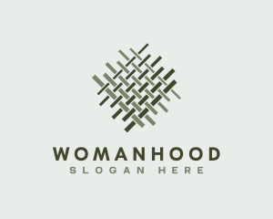 Weaver - Woven Textile Pattern logo design