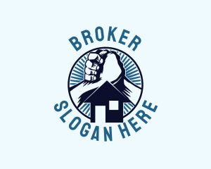 Broker House Deal logo design