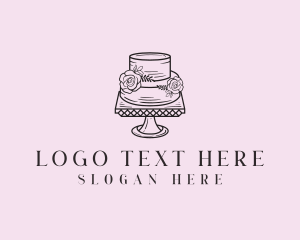 Baking - Wedding Cake Bakery logo design