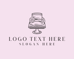 Food Blog - Wedding Cake Bakery logo design