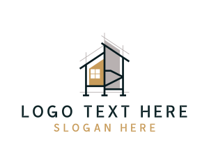 Structure - House Architecture Property logo design