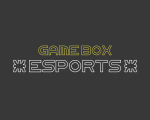 Xbox - Electronic Sports Font logo design