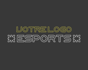 Clan - Electronic Sports Font logo design