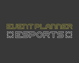 Text - Electronic Sports Font logo design