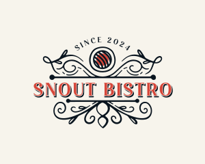 Sushi Bistro Restaurant logo design