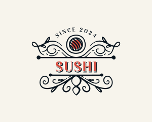 Sushi Bistro Restaurant logo design