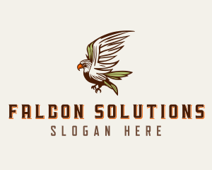 Flying Bird Avian logo design