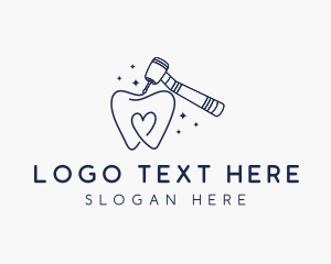 Dental - Dental Tooth Drill logo design