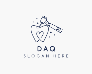 Odontology - Dental Tooth Drill logo design