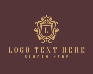 University - Ornamental Shield Firm logo design