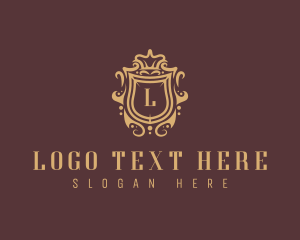 University - Ornamental Shield Firm logo design