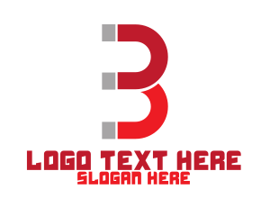 Number 3 - Magnet Number 3 logo design