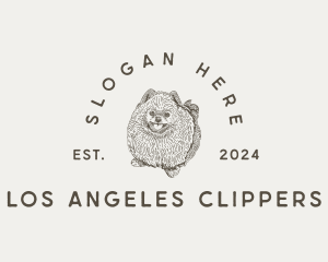 Animal Shelter - Pomeranian Dog Pet logo design