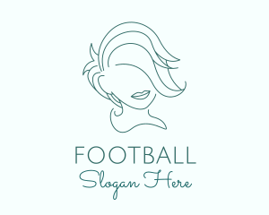 Simple - Simple Minimalistic Girl logo design