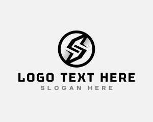 Business Company Modern Letter S logo design