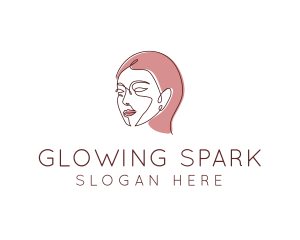 Beautiful Girl Cosmetics logo design