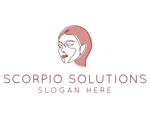 Beautiful Girl Cosmetics logo design