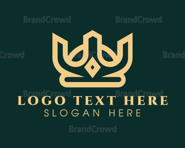 Deluxe Diamond Crown Logo | BrandCrowd Logo Maker