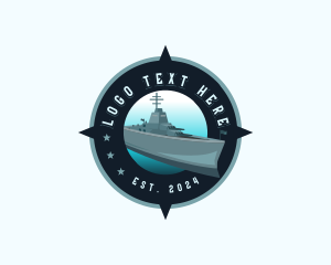 Navy - Military Navy Ship logo design