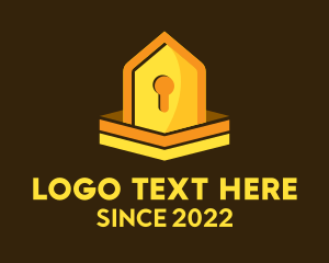 Tiny House - House Security Real Estate logo design