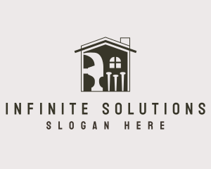 House Repair Construction Logo