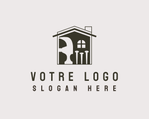 Tools - House Repair Construction logo design