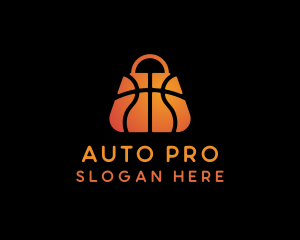 Mall - Basketball Sports Gear Shopping logo design