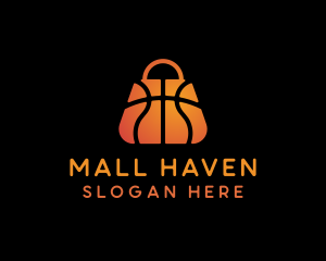 Basketball Sports Gear Shopping logo design