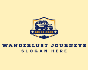 Roadtrip - Adventure Off Road Truck logo design