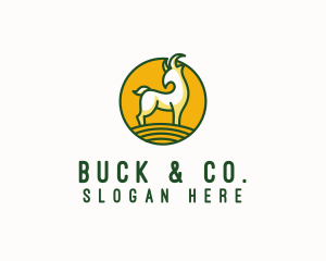 Goat Farm Livestock logo design