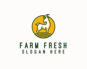 Livestock - Goat Farm Livestock logo design