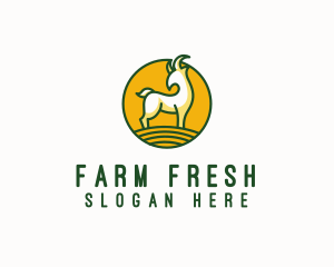 Goat Farm Livestock logo design