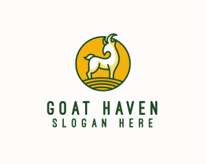 Goat - Goat Farm Livestock logo design