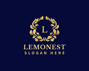 Luxury Wreath Hotel Logo