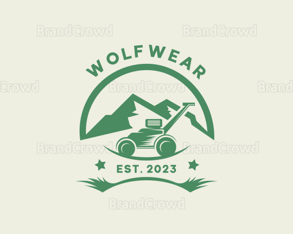 Lawn Mower Mountain Logo