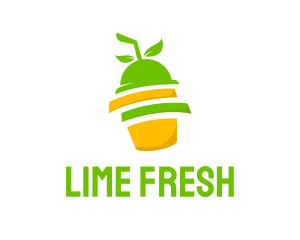 Lime - Lemon Lime Drink logo design