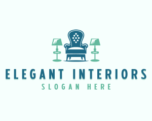 Home Decor Sofa Chair logo design