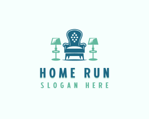 Home Decor Sofa Chair logo design