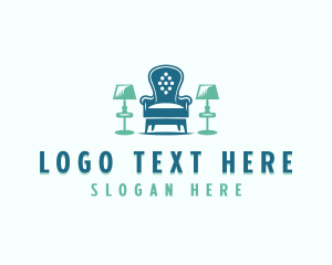 Chair - Home Decor Sofa Chair logo design