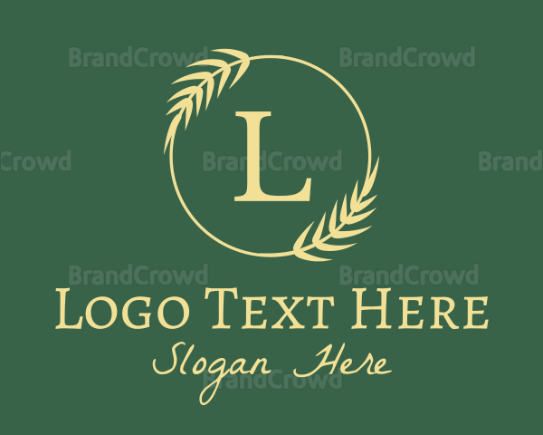 Elegant Natural Lettermark Logo