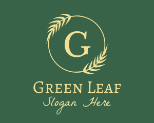Vegetarian - Elegant Natural Lettermark logo design