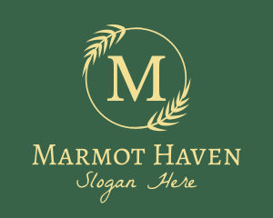 Elegant Natural Lettermark  logo design