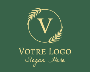 Lettermark - Elegant Natural Lettermark logo design