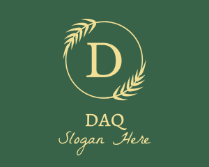 Organic - Elegant Natural Lettermark logo design