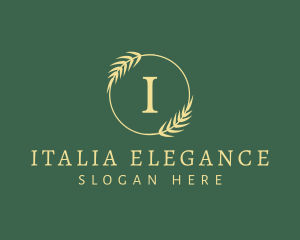 Elegant Natural Lettermark  logo design